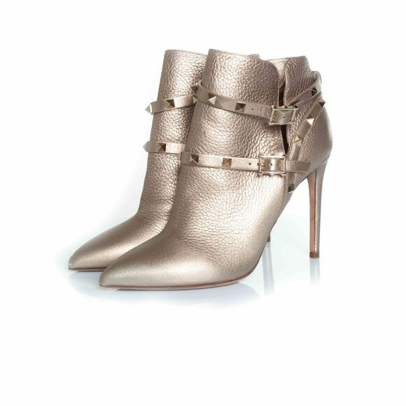 Valentino Garavani Rockstud leather ankle boots